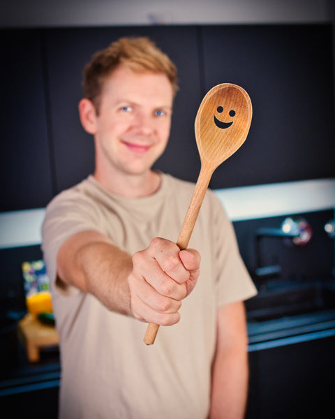 Smiley-Kochlöffel